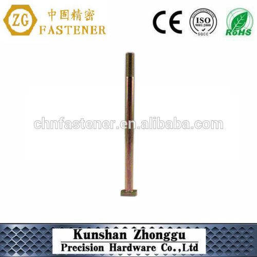 Carbon Steel Yellow Zinc T--head Bolt