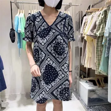 100%Cotton Print Fabric Stock For Women Dress