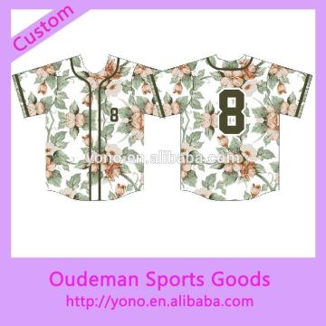 high quality dry-fit sublimation baseball jersey