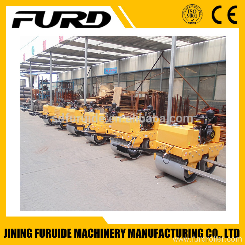 550kg Wall behind Vibrating Small Road Roller (FYL-S600C)