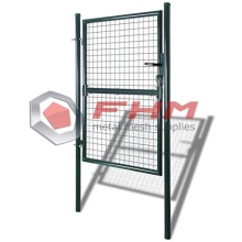 Single Door Metal Patio Gate Stabilt Staket Gate