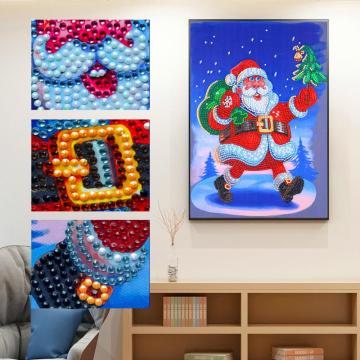 5Dダイヤモンド絵画サンタクロース卸売クリスマスシリーズ