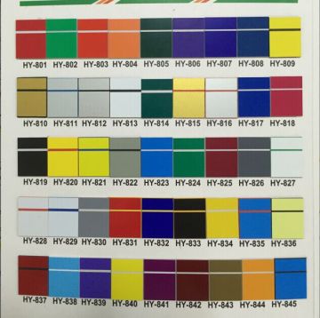 Guangzhou factory laser ABS double color sheet signage poster