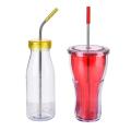 Colorful Stainless Steel Drinking Straw with Cleaning Brush