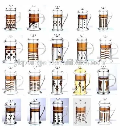 Stainless Steel French Press Glass French Press