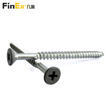 Flat Head Stainless Steel Self Tapping Wood Screws