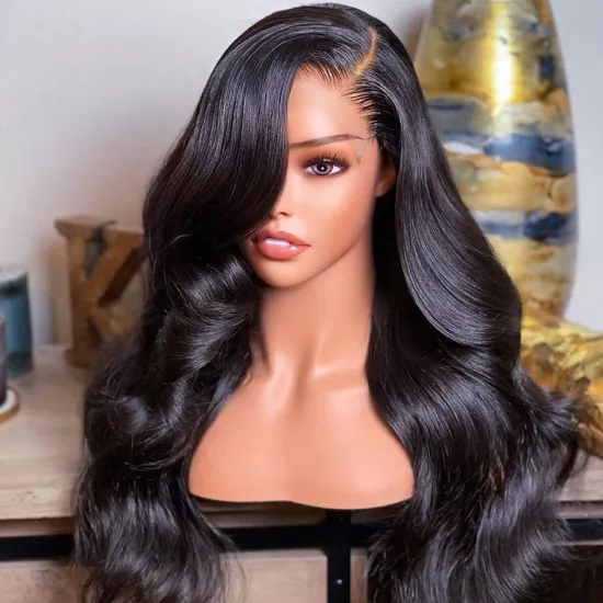 Wholesale Cheap Raw Cambodian Hair Wigs,Lacefront Wigs Human Hair,Transparent Lace Human Hair Wigs