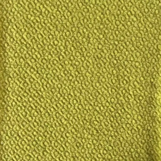 knit boucle effect wool polyester fabric
