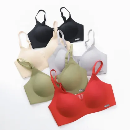 Smooth Wire-Free Ice Silk Tank Top Bra in 5 Colors