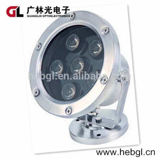 6W LED Pool Light,DMX 512 Control RGB Decorative Light