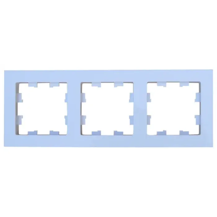 Toma de corriente europea alemana de 2 vías blanca