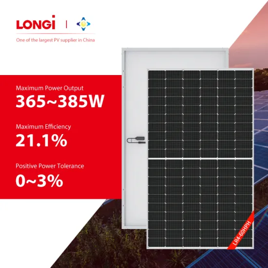 High-Power Mono Half Cell Solar Panels: 355W to 385W for Home Energy Solutions