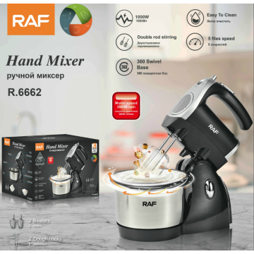 High power 5 Speeds Food Mixer