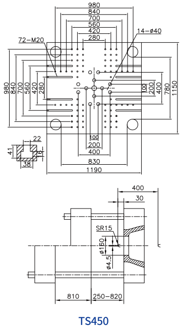 TS450size