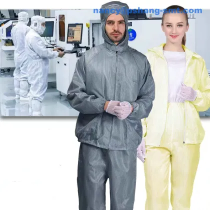 ESD Work Clothes Autoclavable Work Clothes Uniform Antistatic Work Clothes