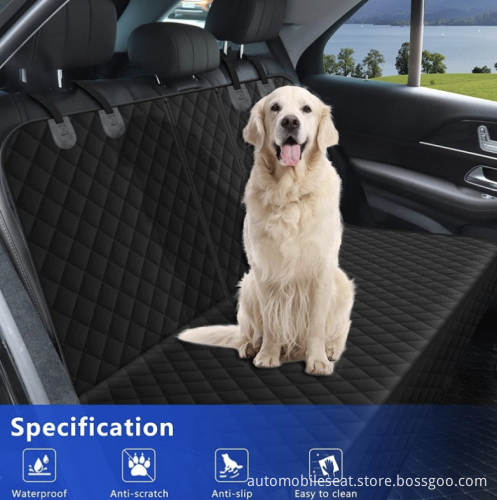 Factory Supply Waterproof Dog Travel Mat Hammock Cushion Protector Pet Set for Car Seats