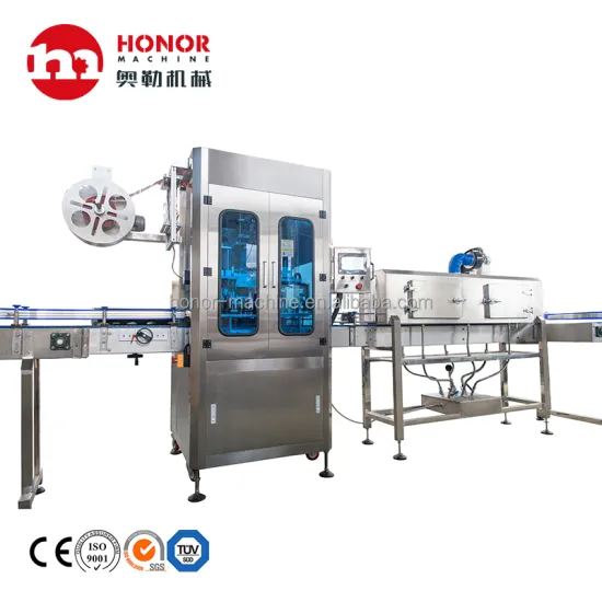 Full Automatic Sticker Adhesive Labeller for PET Round Bottle Labeling Machine