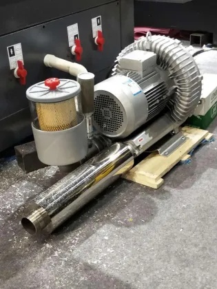 Greenco 2RB720-7AH16 3HP High Pressure Air Ring Blower for Industrial CNC Routers