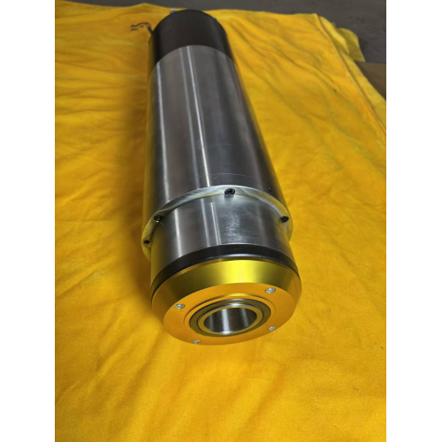 Eixo de troca automática de ferramenta de água central com cilindro flangeado