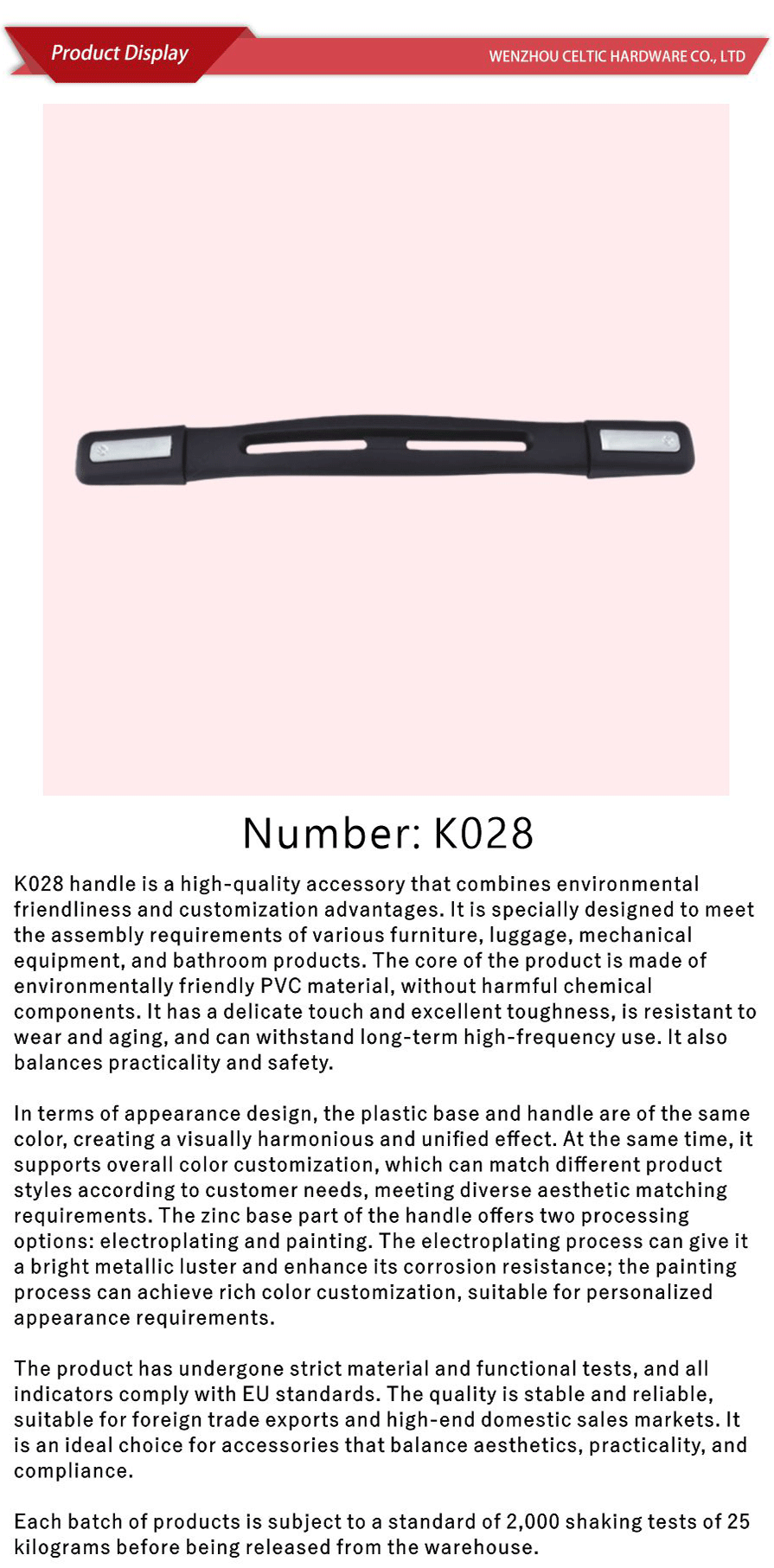 Replacement Soft Handle for Baggage