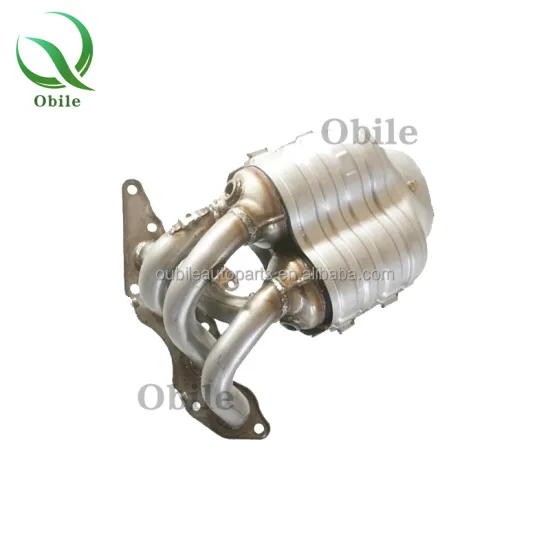 Exhaust Manifold Catalytic Converter for Mitsubishi Grandis with Two Catalyst Boxes