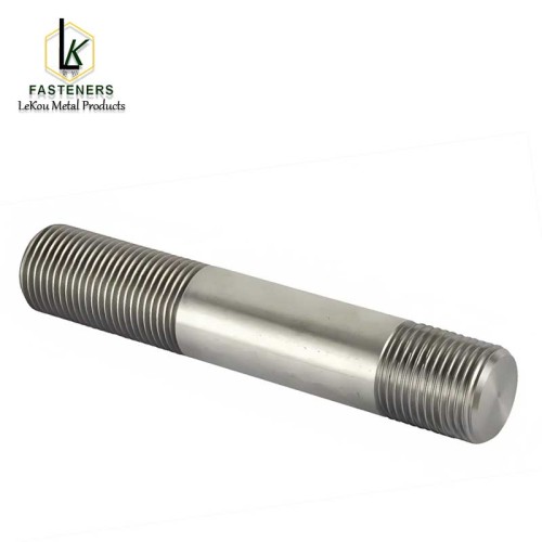 Шпількі з падвойнай разьбой з нержавеючай сталі DIN835