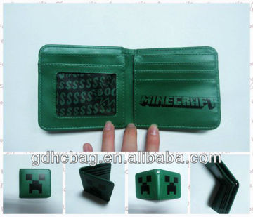 2013 British Simple Trend,young people first choose,Grass Green Leather Wallet