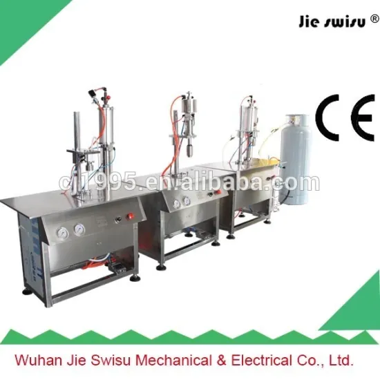 spray paint filling machine
