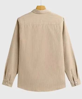 Autumn Winter Retro Corduroy Jacket Short Men's