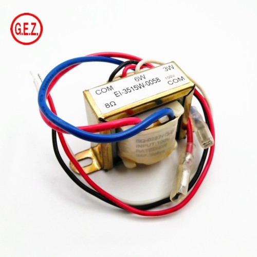 Gold Color Audio Transformer