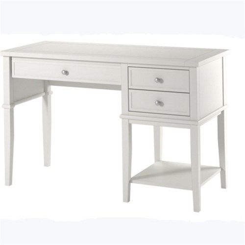 Table de console blanche avec tiroir