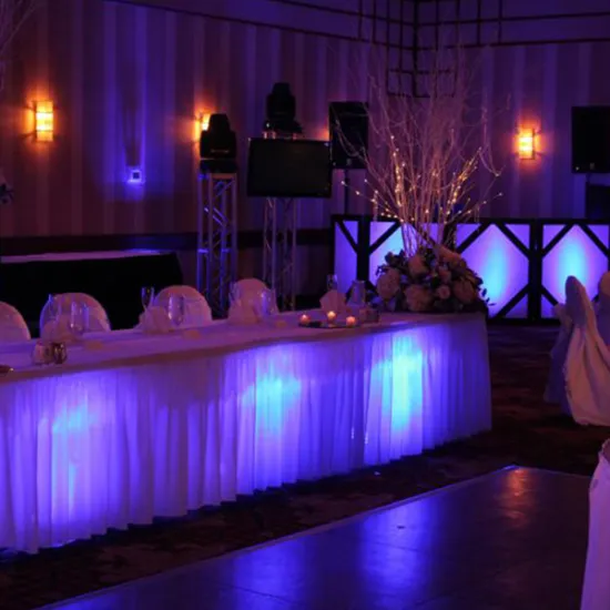 Wedding remote control led lights battery operated