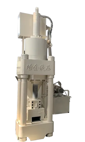 Hydraulic Iron Shavings Chips Blocks Making Machine