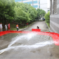 Barrera de control de inundaciones de alto rendimiento para parada de agua