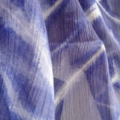 Oeko tex certified super poly linen fabric for lady cloth