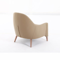 Modern Style Leather Living Room Armchair