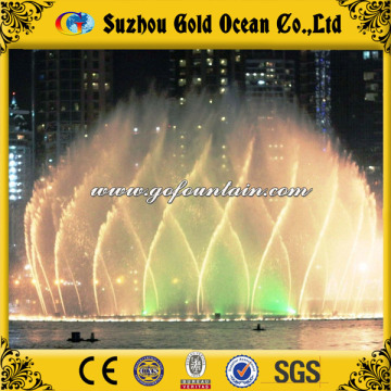Digital Swing Spray Water Fountain with LED Lights
