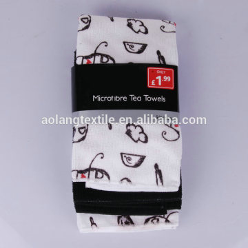 hot sale microfiber towel microfiber kitchen towel
