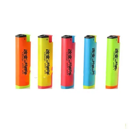 Custom Logo Windproof Disposable Plastic Kitchen Lighters - Factory Wholesale Price