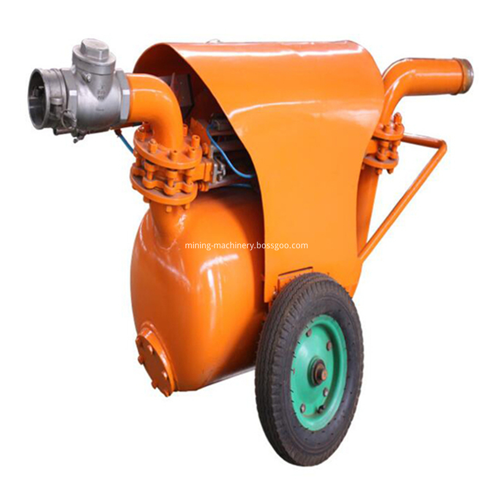 Air Driven Operated Pneumatic Dredge Pump Coal Industry 4