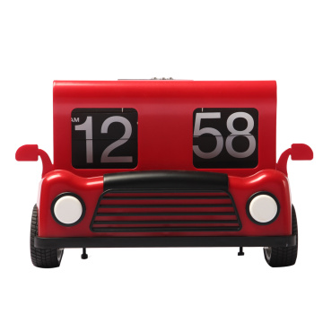 Carro de brinquedo pequeno Flip Clock