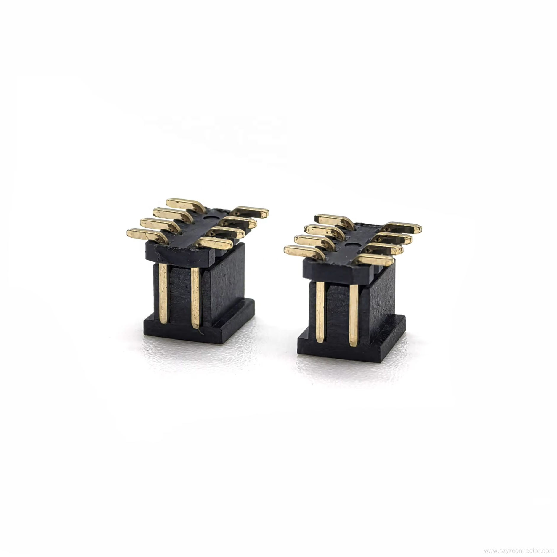 2.0mm Pitch Pin header Connector Dual Row SMT SQ0.5mm H1.0mm 2*4P