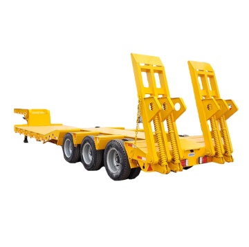 Durable Gooseneck 3 Axle Lowbed Semi Trailer for Construction Equipment - Chengda Manufacturer