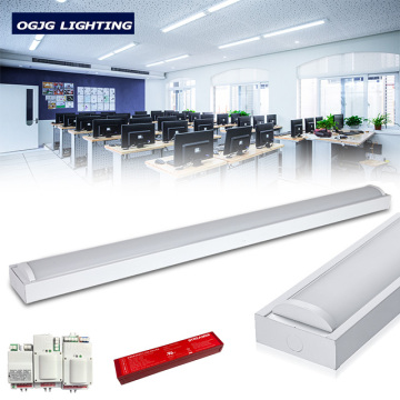 2 피트 ~ 5 피트 강의실 배트 선형 선형 LED 조명 20W-80W 디밍 튜브 조명
