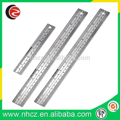 High precision stainless steel ruler office stationery