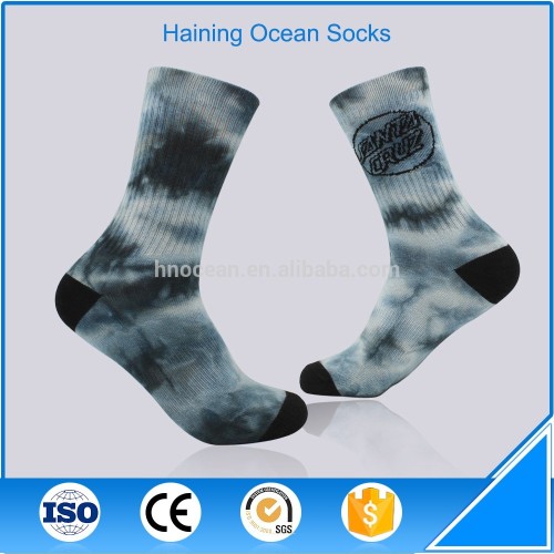 Elastic tube wholesale custom logo sports socks for man