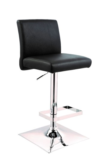 Classic Height Adjustable Thick Upholstered Bar Stool