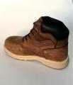 Brown crazy horse leather factory brand safety shoes