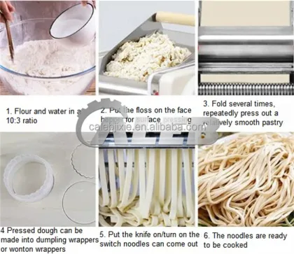 Professional noodle Lasagne Spaghetti dough press maker