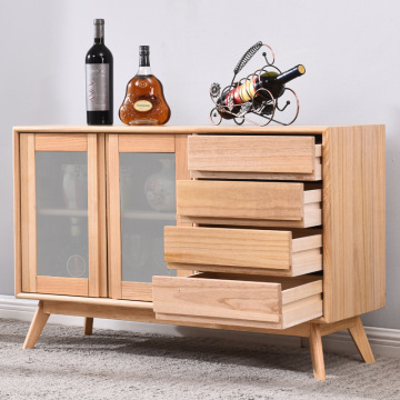 Full solid wood dining room sideboard